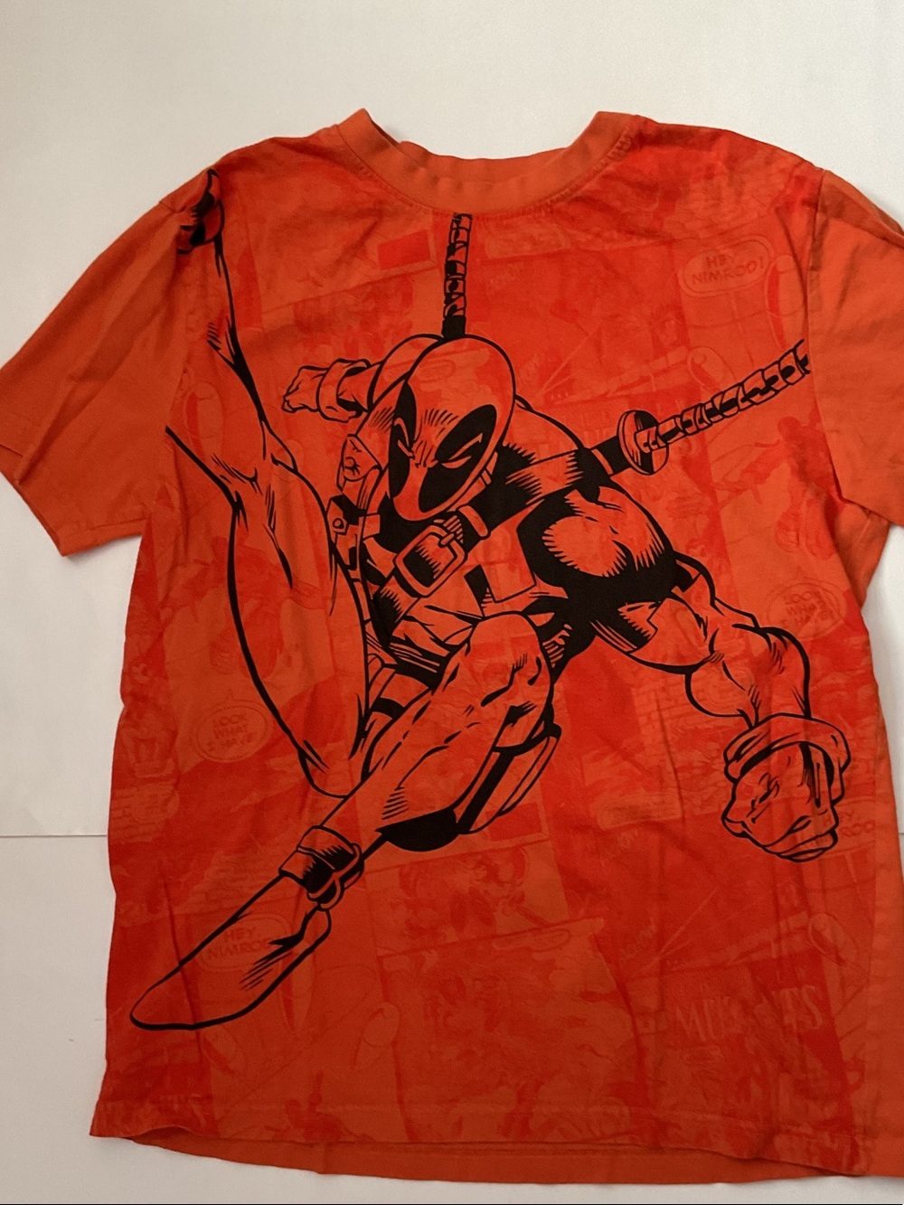 Marvel Deadpool Graphic Short Sleeve Tee